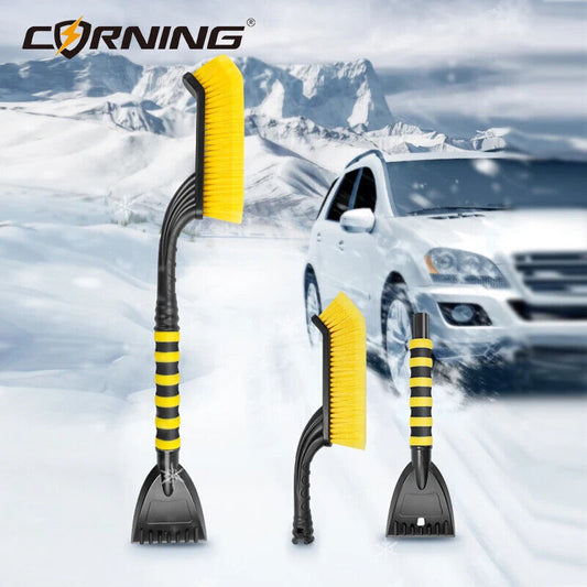 HABO Eis Bürste Schaber Schnee Auto Windschutzscheibe Ausziehbar Reinigung 