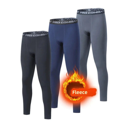 HABO Thermo-Unterwäsche für Männer – Fleece Leggings und Kompressionshosen