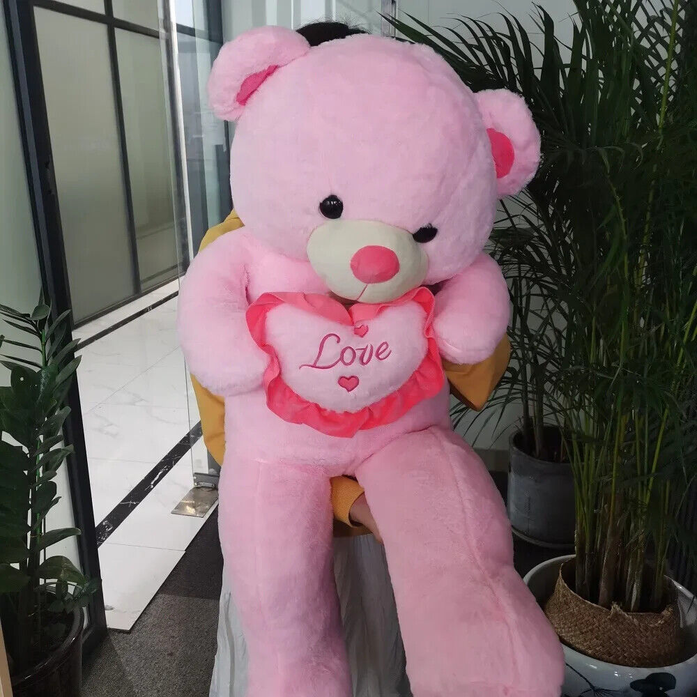 HABO 80/100Cm Großer Plüsch Teddybär Kuscheltier Stofftier Bär süß Weihnachten