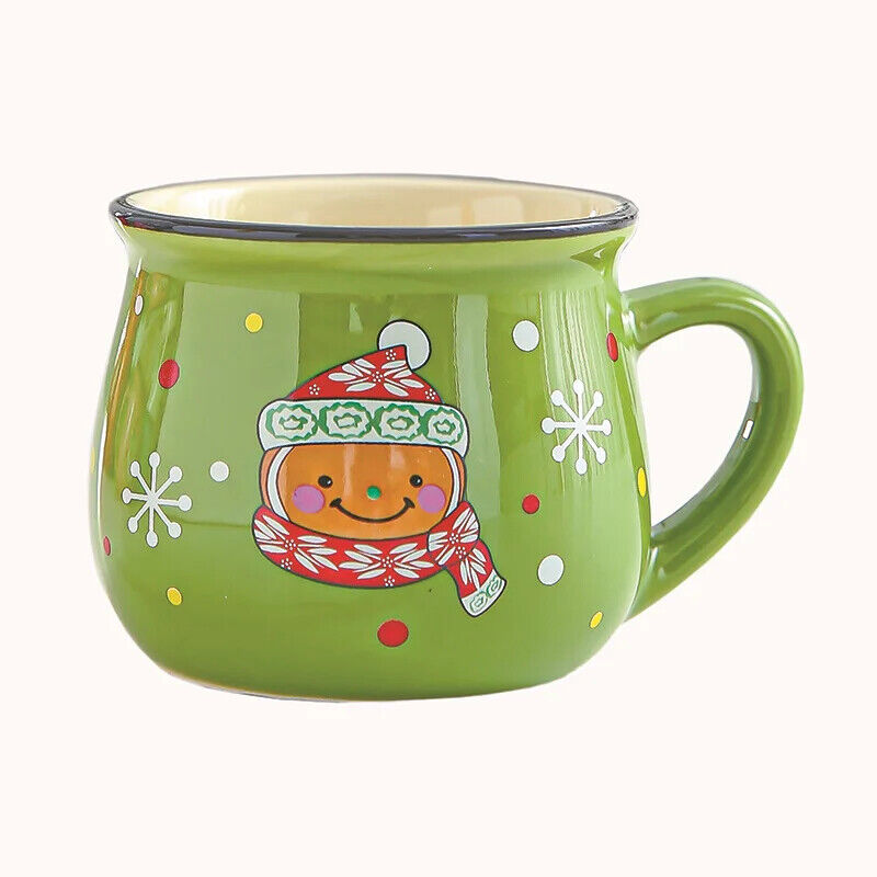 Keramik Tassen niedliche Kaffeetassen Dekoration Kaffeetasse Weihnachtsgeschenk