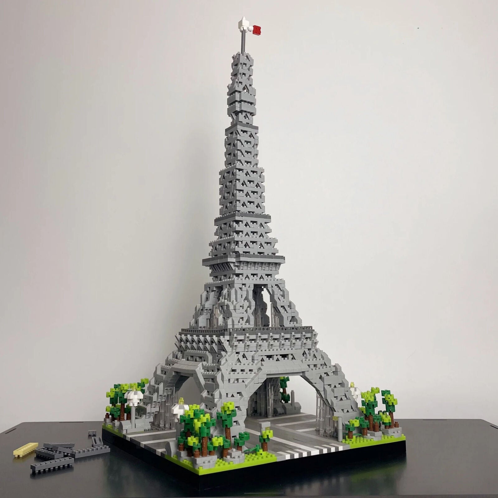 Bausteinset Historische Gebäude Big Ben Eifel Pisa Modelle Steckbausteine Kinder