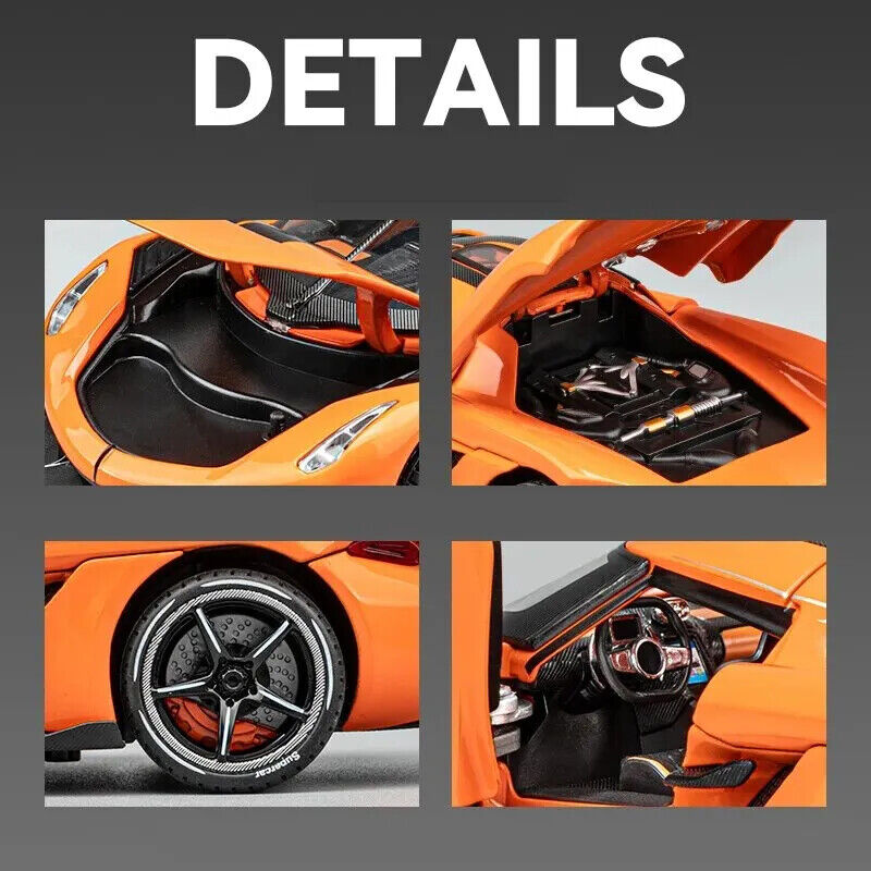 Pagani Auto Modell Spielzeug Sammlerstück Pagani detailgetreues Modell Aluminium