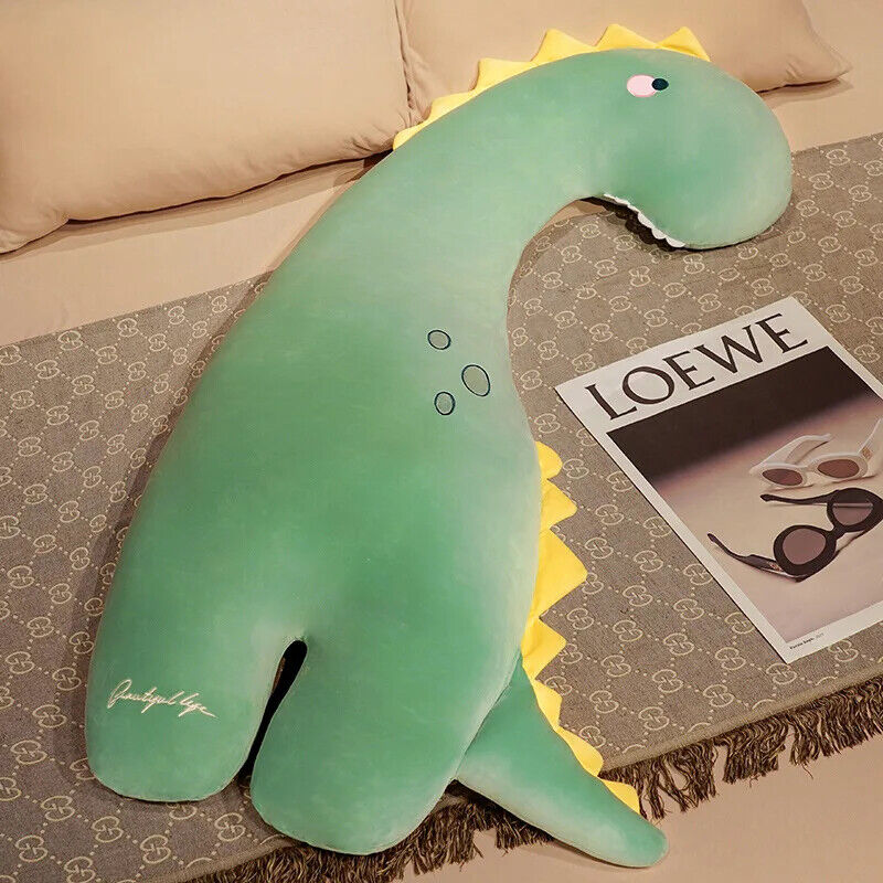 Großes Plüschstofftier – Giraffe, Krokodil und Dinosaurier Kissen