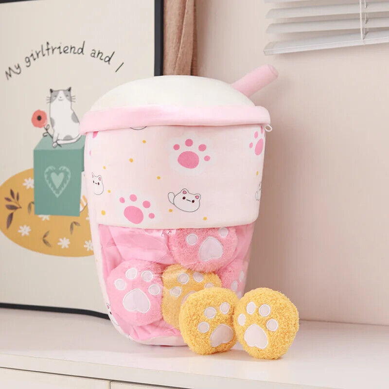 Plüsch-Snacktasche – Süße Mini-Puppen & Kissen im Frucht- und Tierdesign