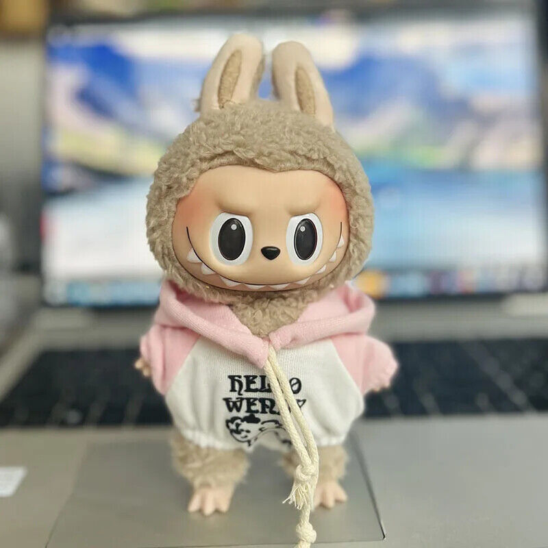 Kawaii Mini Plüsch Puppen Kleidung Outfit