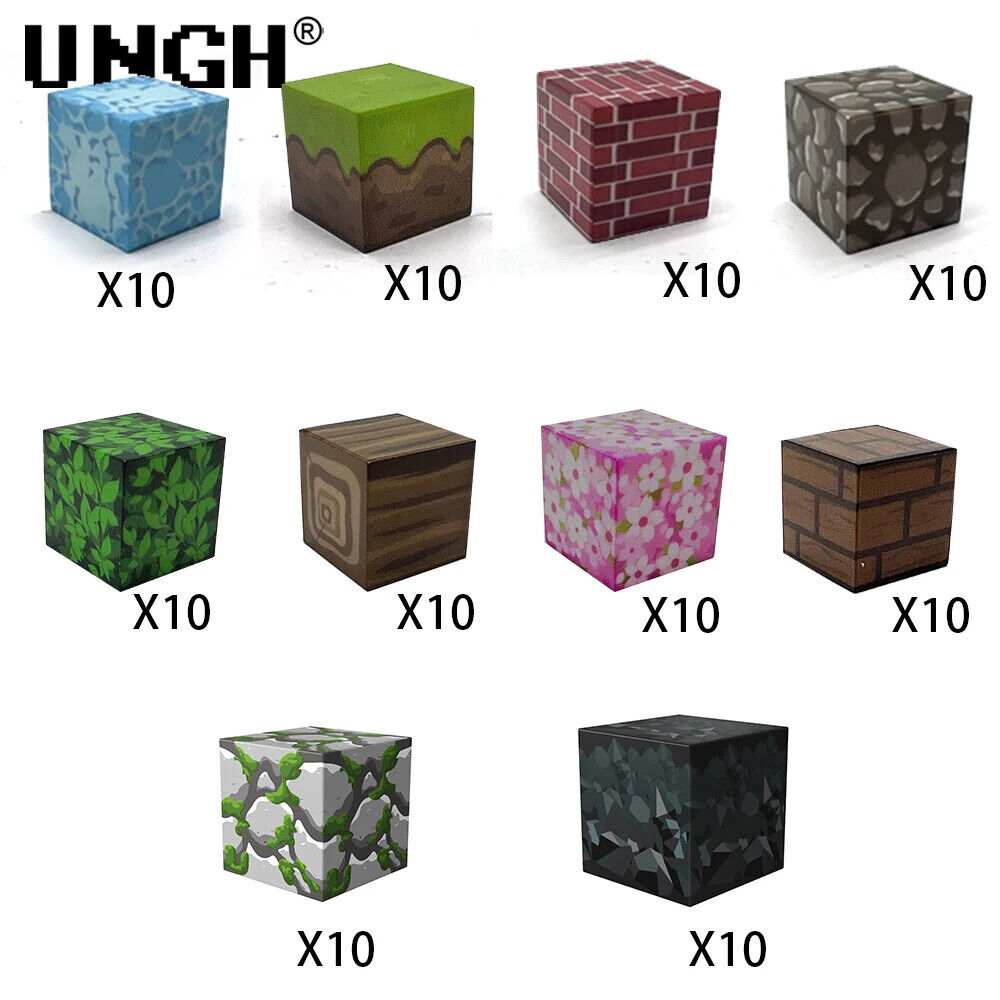 Minekraft magnetische Bausteine Magnetblock Baustein Puzzle Spielzeug Bauset 