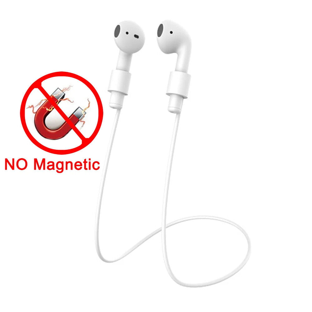 HABO Silikon Anti-Verlust Magnetseil für AirPods – Ohrhörer Strap für AirPods