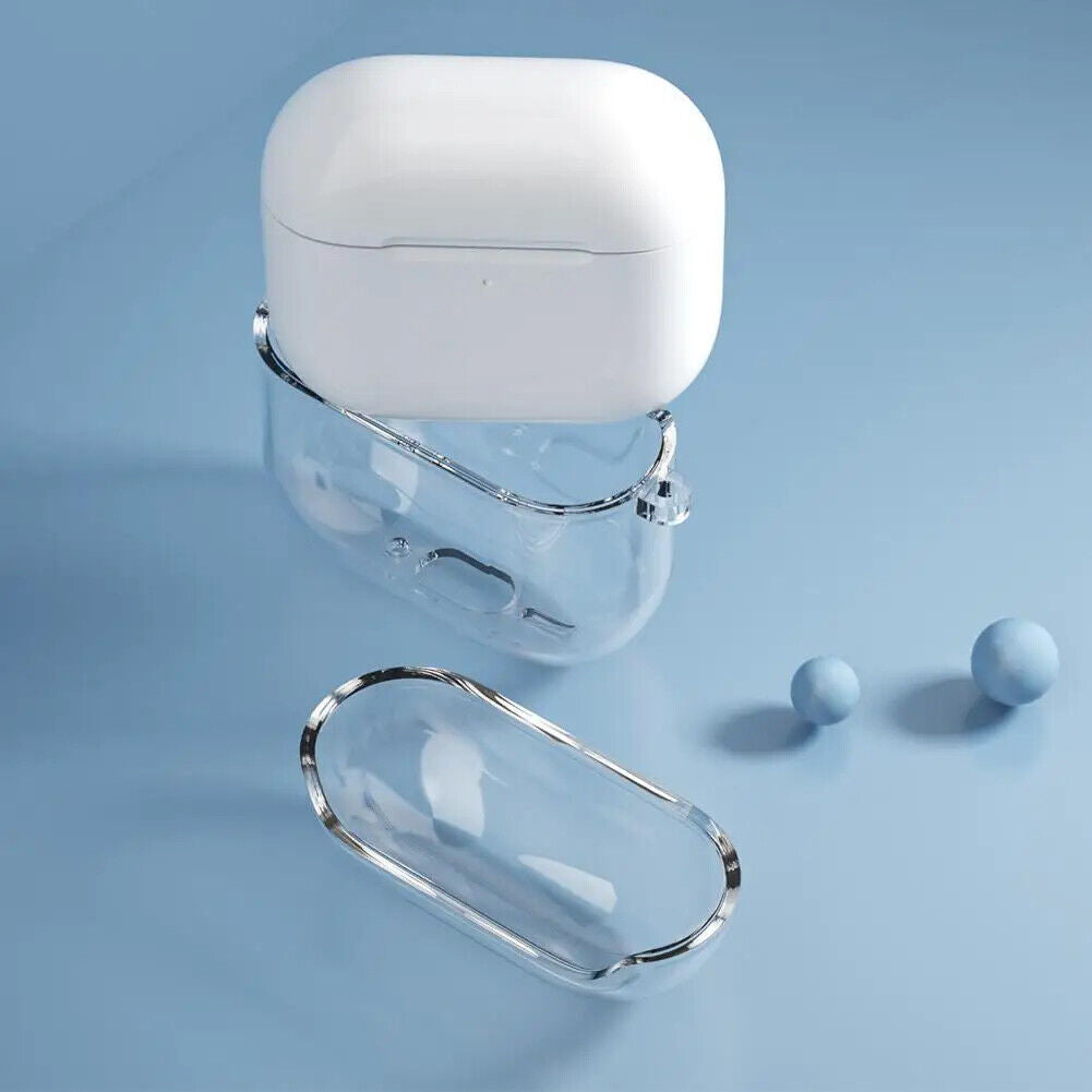 HABO Case Airpods transparente Schutzhülle für Airpods 4 Klare Abdeckung