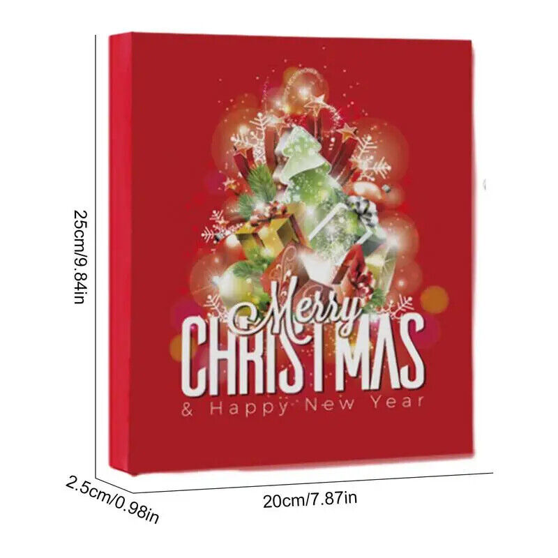 HABO Adventskalender Schmuck 8 Ohrringe 6 Ketten 6 Ringe 4 Armbänder Weihnachten
