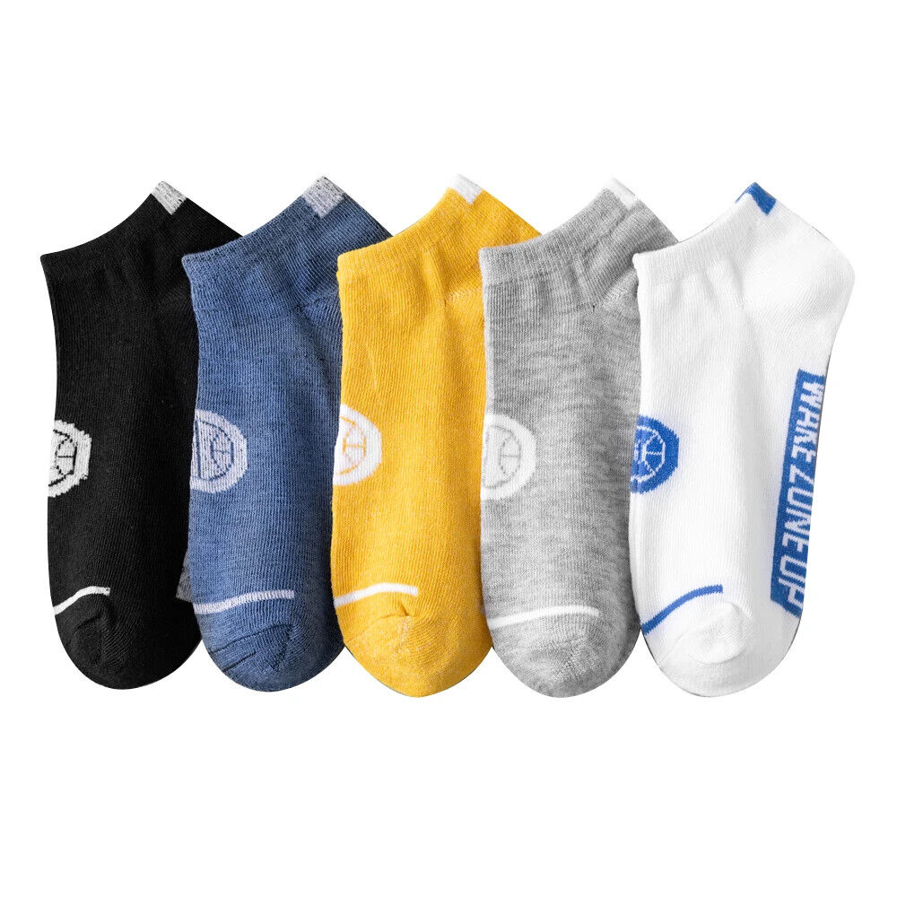 HABO 5 Paar Sneaker Socken Avocado Blumen Süß Grün Frauen Niedlich Mädchen Kawai