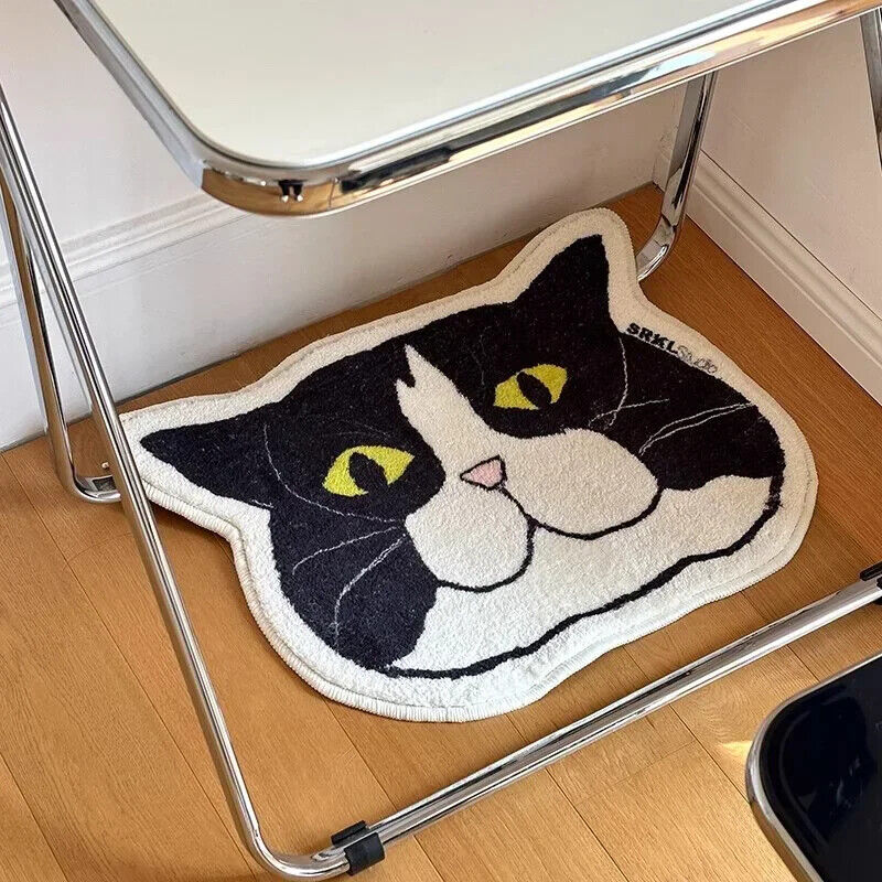Katzen Anti Rutsch Matte Haustür Dusche Badezimmer Teppich Katzendesign