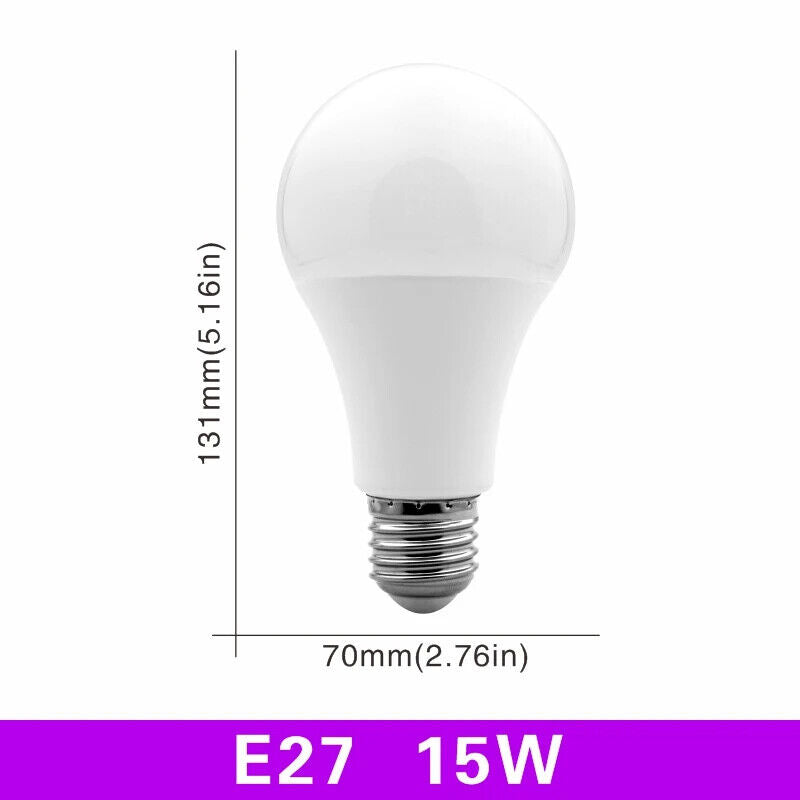 E27 E14 Led-Birne Glühbirne Warmweiß Kaltweiß 20 W 18 W 15 W 12 W 9 W 6 W 3 W