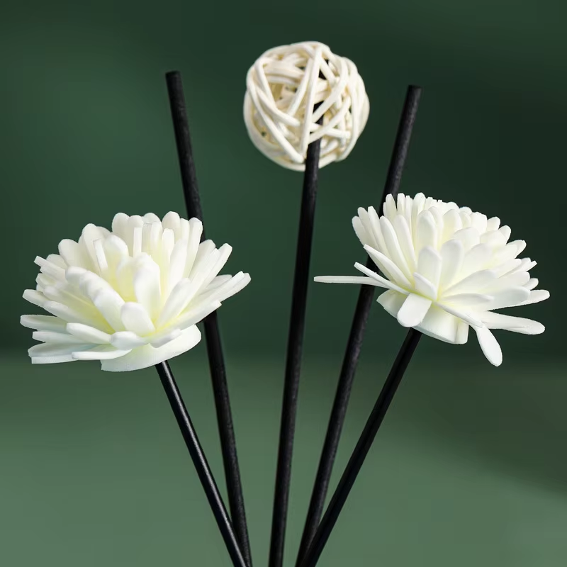 HABO 50ml Diffusor Duftkerze Set Öl mit Limette & Basilikum, Aromatherapie