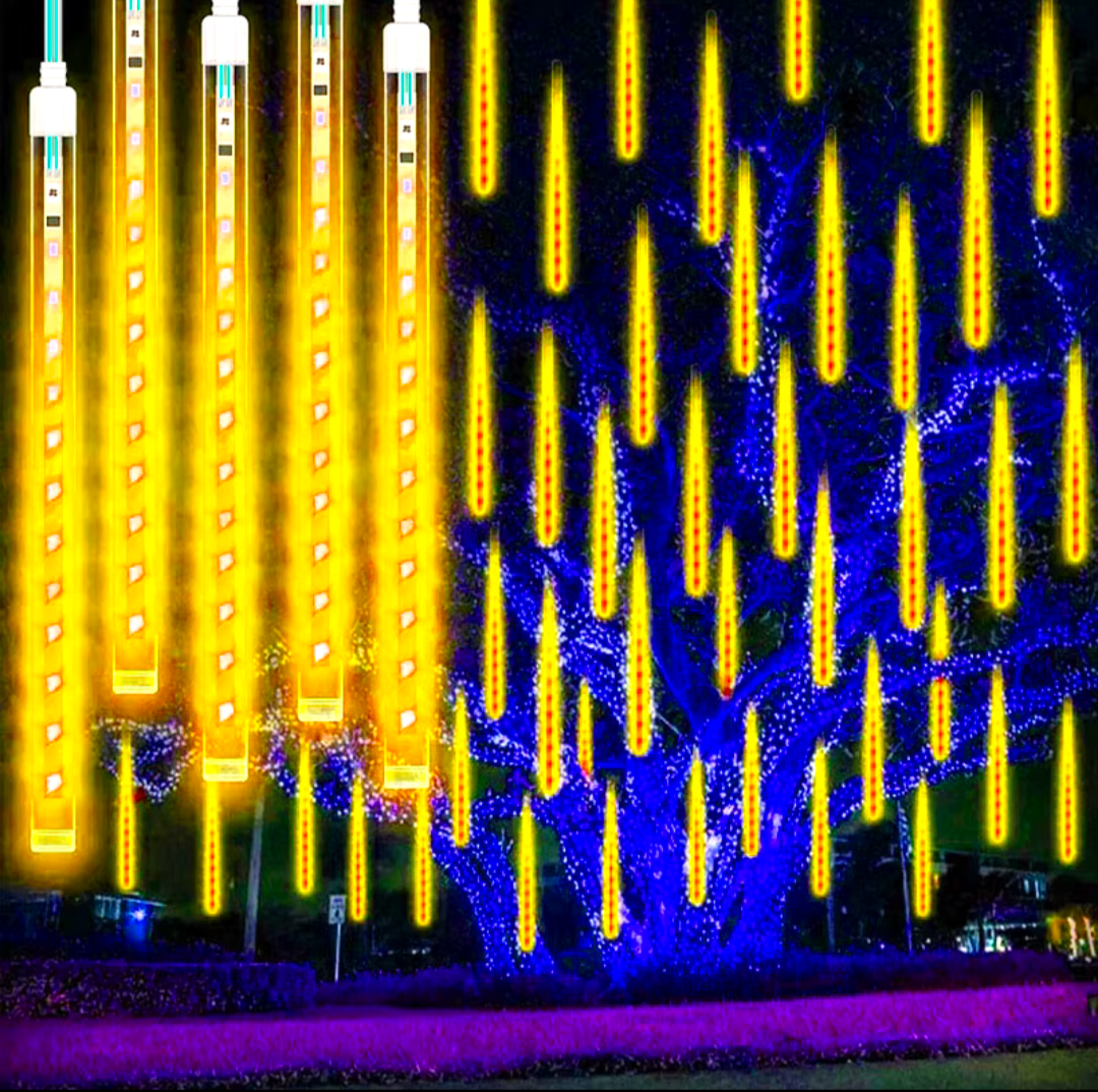 Meteor Tropflichter LED Outdoor Weihnachten Regentropfen Licht 8 Stück wasserfes