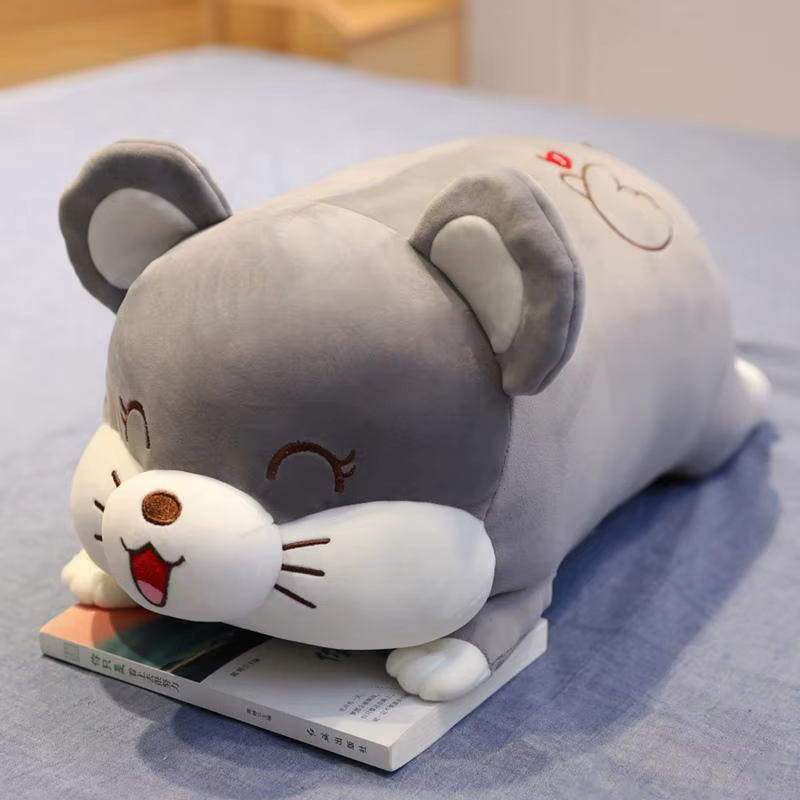 Schwein Maus Hamster Plüschtier Kuscheltier weich 40-70CM Stofftier Geschenk