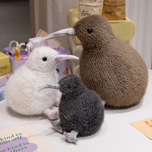 20-35 cm Plüsch-Kiwi-Vogel – Weiches Kissen und Spielzeug aus Neuseeland
