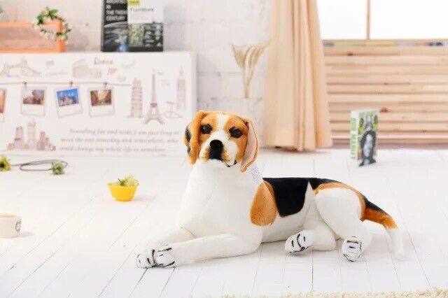 Hund Plüschtier 90cm Riesig Groß Stofftier Kinder Geschenk Deko