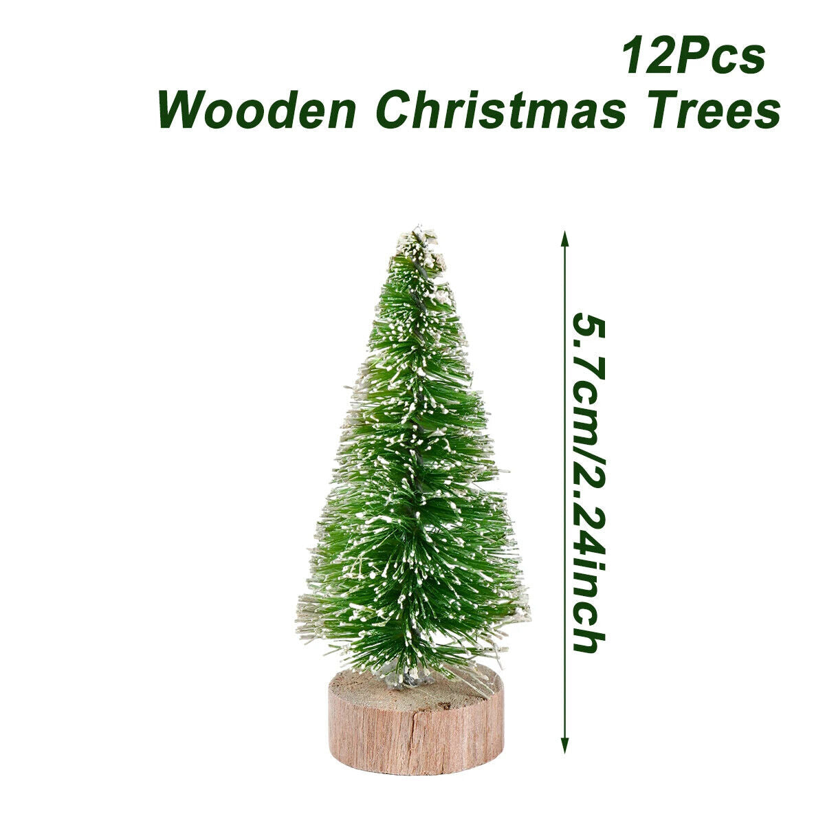 Künstlicher Mini-Weihnachtsbaum Aus Holz Dekoration Weihnachten Tischdekoration