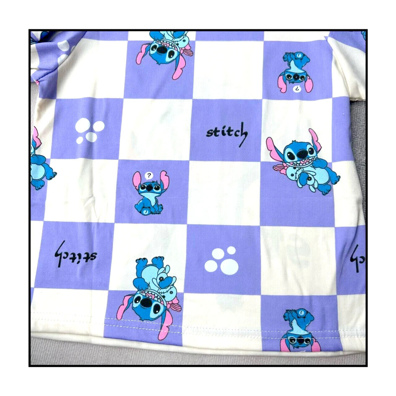 Stich Kinder Pyjamas Schlafanzug Für Jungen Und Mädchen 2 Teiler Sets Geschenk