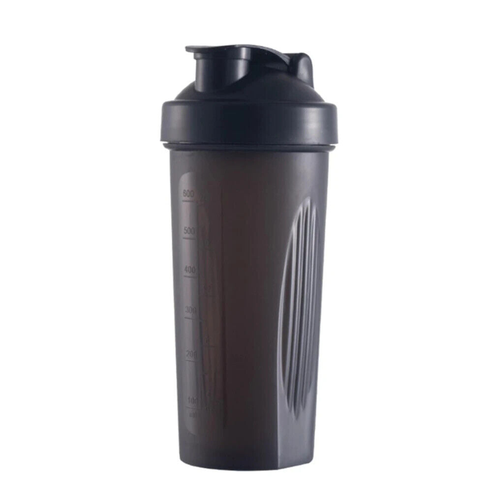 HABO 600Ml Shaker Flasche Protein Gym Fitnessstudio Fitness Sport Schwarz