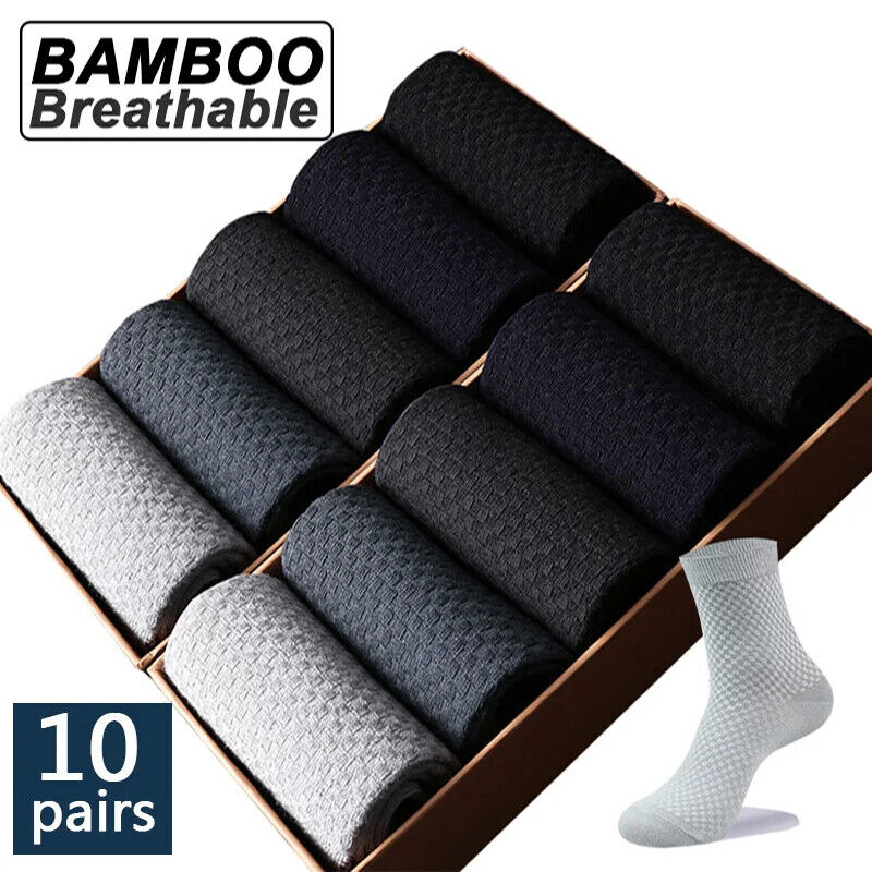 Hochwertige Premium Socken 10 Paare Atmungsaktive weiche Kompressions Socken