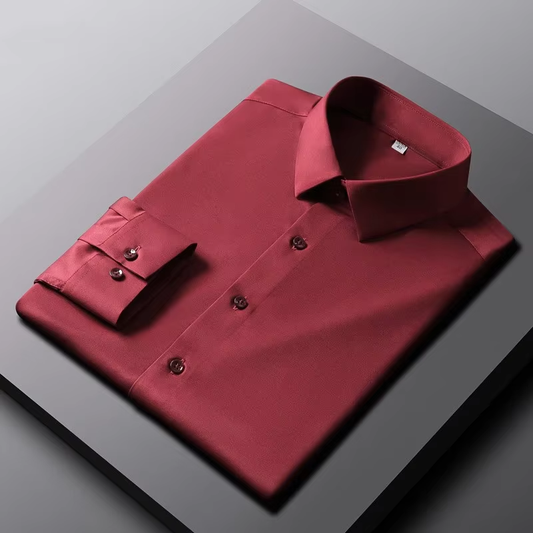Business Hemden Business Casual Lang Arm Hemd Herren Antifalten Material premium