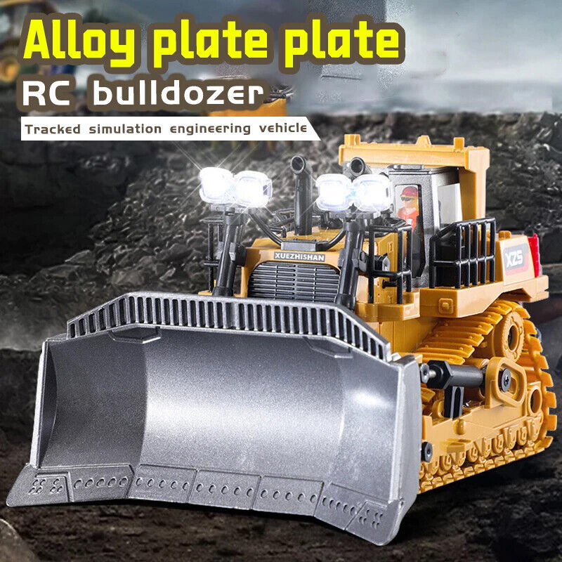Ferngesteuerter Bagger Baustellenfahrzeuge Modelle elektrisch RC Spielzeug