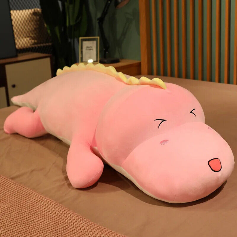 Dinosaurier Krokodil Plüschtier Kuscheltier 80CM Stofftier niedlich Geschenk