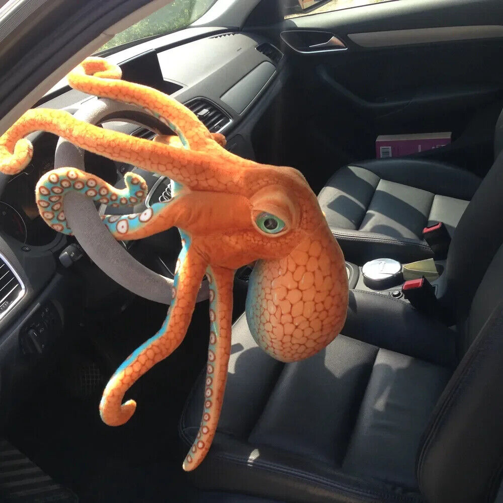 HABO 55cm Oktopus Tintenfisch Krake Kuscheltier Realistisch Meer Geschenk Kinder