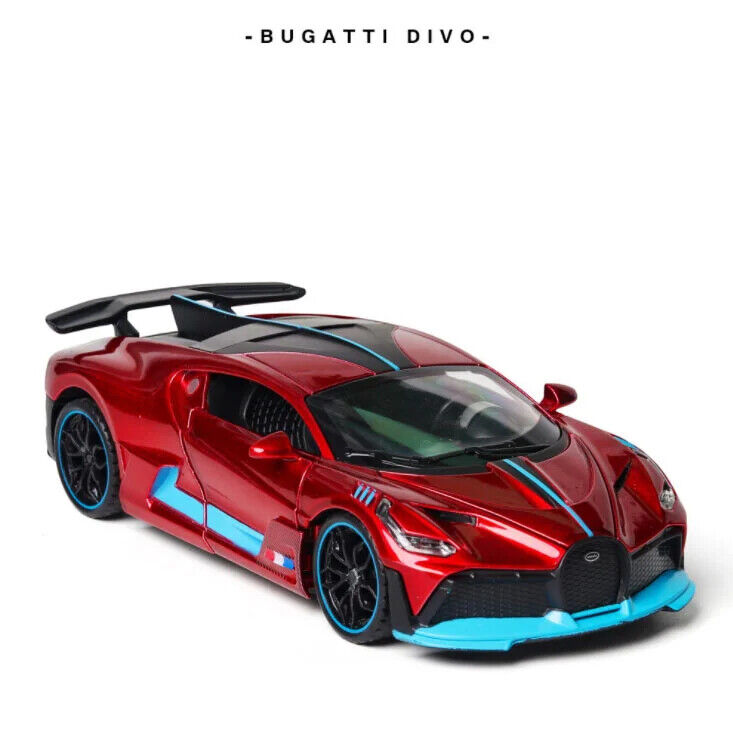 Bugatti Divo Modellauto Spielzeug für Kinder und Sammler Maßstab 1/32 Geschenk