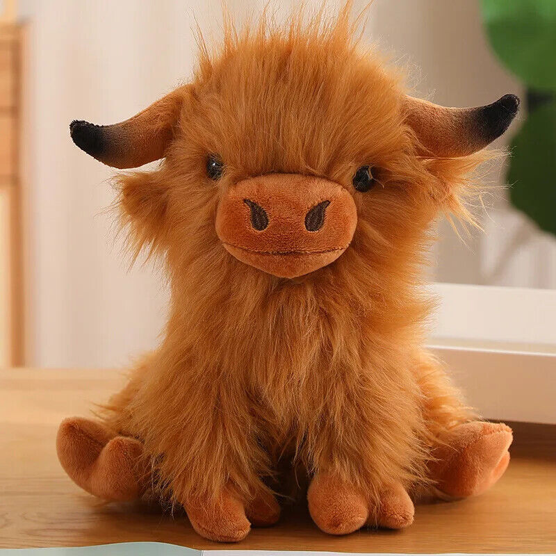 HABO 27Cm Highland Kuh Ochse Kuscheltier Plüschtier Schottland Geschenk Kinder 