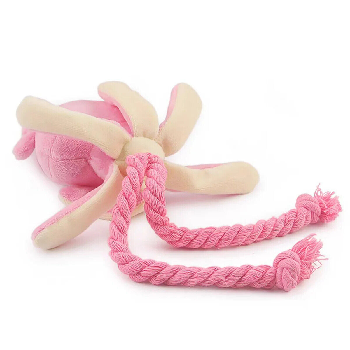 Oktupus Plüschtier Kuscheltier Pink für Kinder und Haustiere Geschenk
