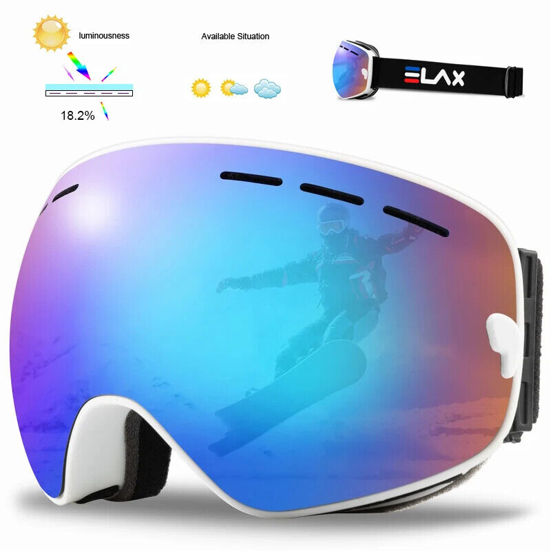 HABO Doppelschichtige Anti-Fog Ski Brille Snowboardbrille für Outdoor-Sportarten
