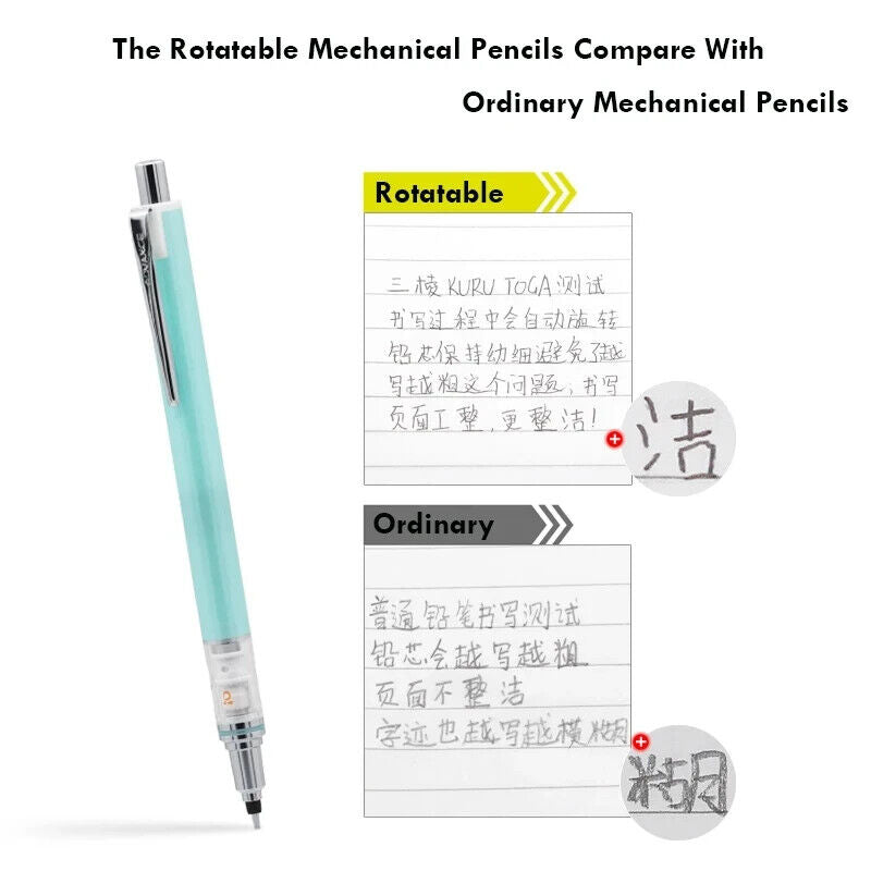 HABO Druckbleistift 0,5 mm – Automatische Rotation für Zeichnung & Schreiben