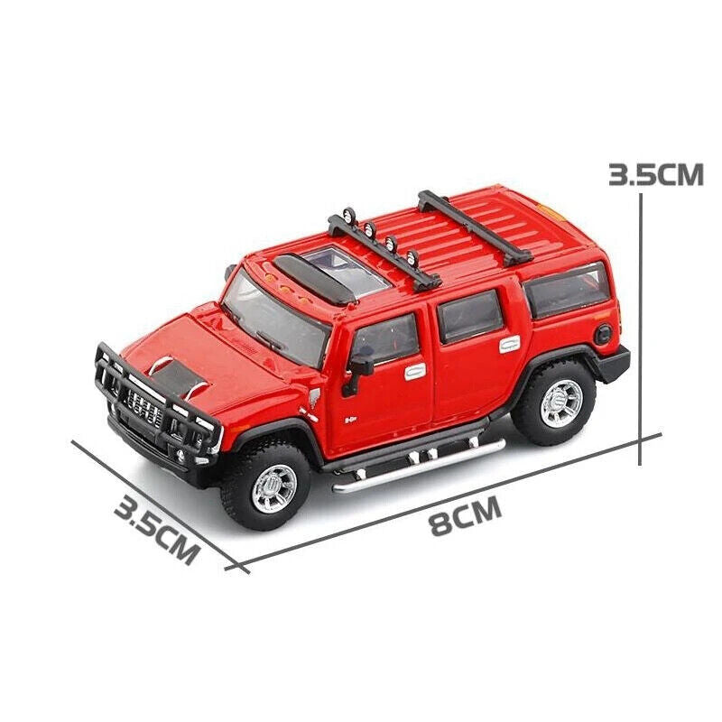 HABO 1:64 Hummer H2 Miniatur Modell Nachbildung SUV Sammeln Auto Amerikanisch