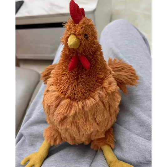 Huhn Henne Kuscheltier Plüschtier Kissen Spielzeug Hahn Kinder Geschenk
