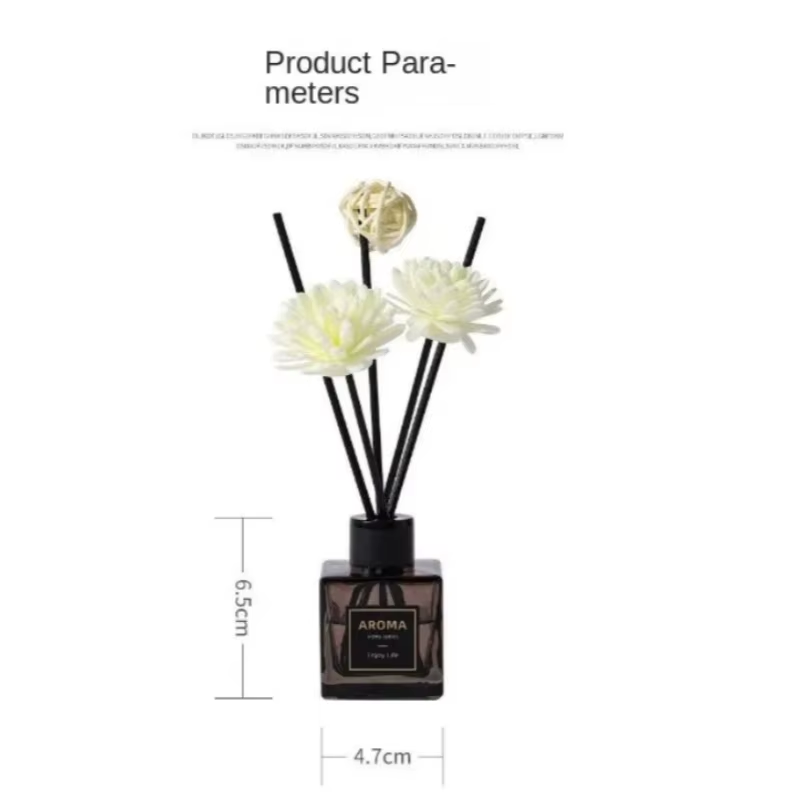 HABO 50ml Diffusor Duftkerze Set Öl mit Limette & Basilikum, Aromatherapie