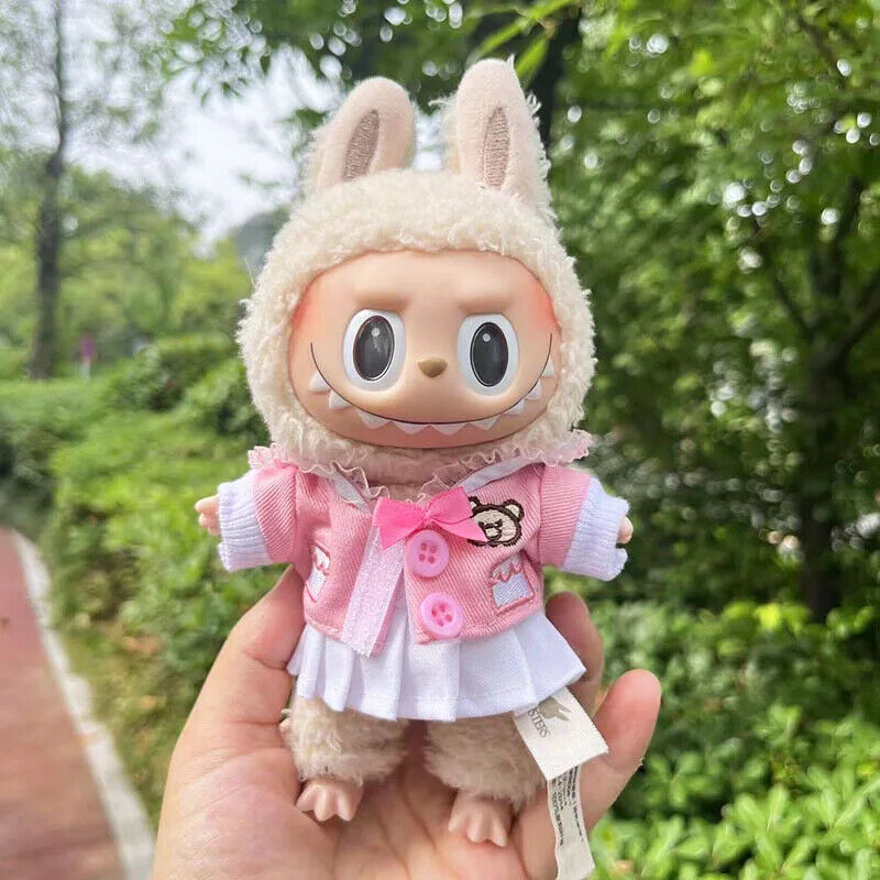 Kawaii Mini Plüsch Puppen Kleidung Outfit