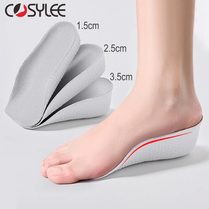 HABO Erhöhung Stützhöhe, Einlegesohlen, orthopädisch atmungsaktiv Memory Foam, 
