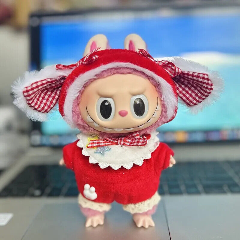 Kawaii Mini Plüsch Puppen Kleidung Outfit