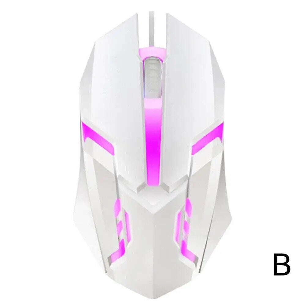 Gaming Maus Professionelle RGB Maus für Videospiele kabelgebunden 1000 Dpi 