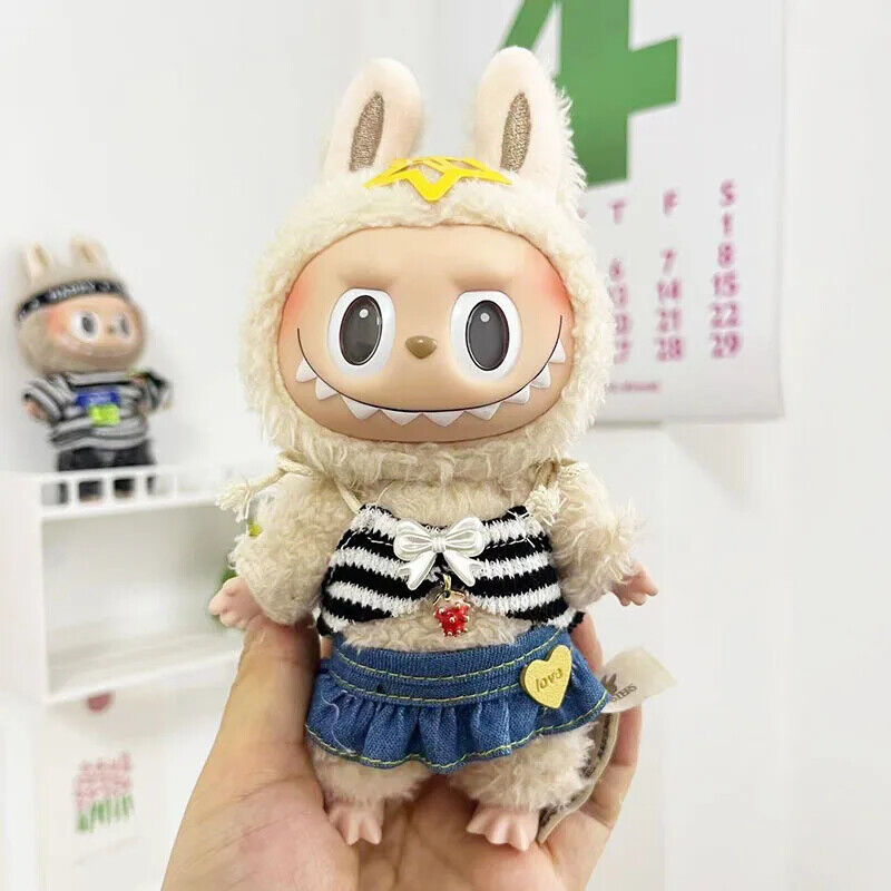 Kawaii Mini Plüsch Puppen Kleidung Outfit