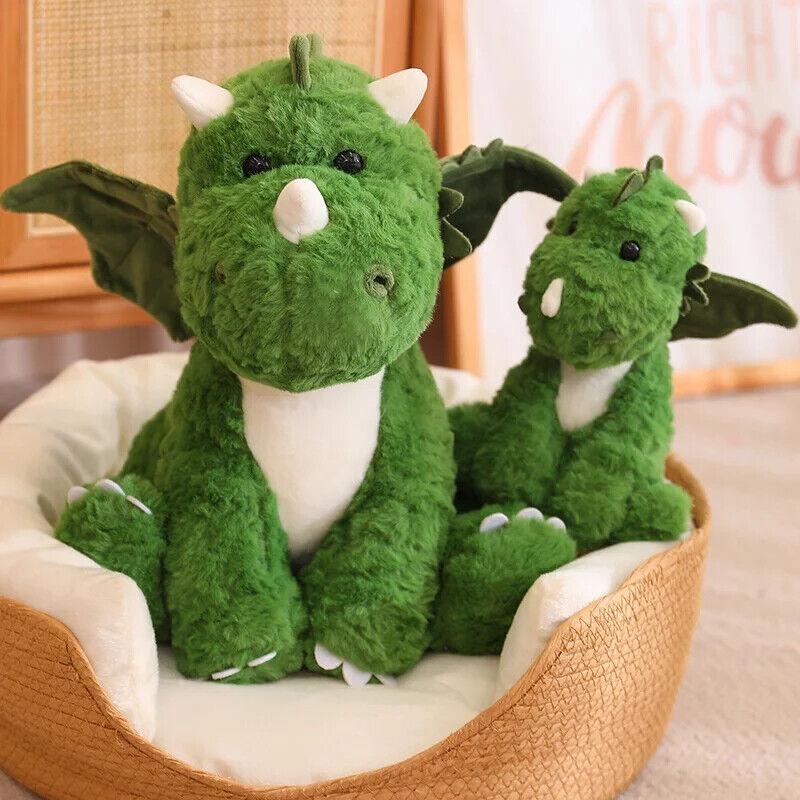 HABO Plüschtier Dinosaurier Drache Schlüpfen Aus Ei Kuscheltier Plüschtier Kinde