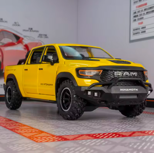 Dodge Mammoth 1000 TRX Pickup Modellauto Sammlerstück Spielzeug Maßstab 1:32