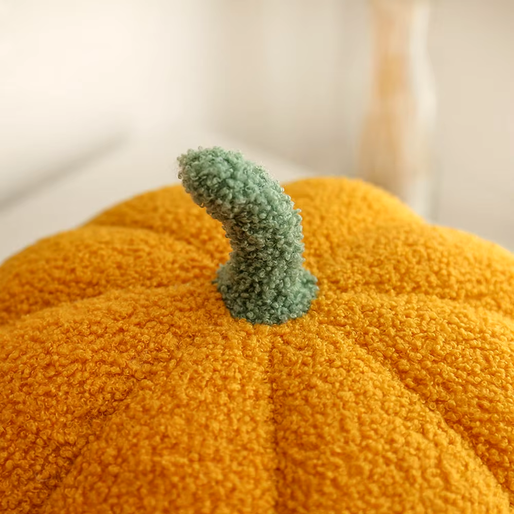 HABO 20cm Kürbis Kissen Herbst Halloween Kuscheltier Plüsch Dekoration Stofftier