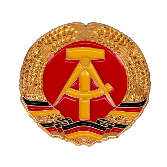 HABO Anstecknadel DDR Emblem Ostdeutschland Logo Deutsche Demokratische Republik