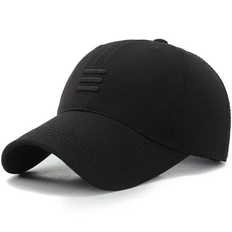 HABO Baseball Mütze mit Horizontalen Linien Hut für Frühling und Herbst