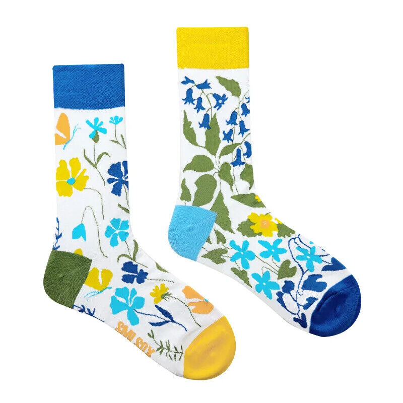 HABO 1 Paar Lustige Socken Ketchup Pommes Eis Noten Pilze Geschenk Mann Frauen