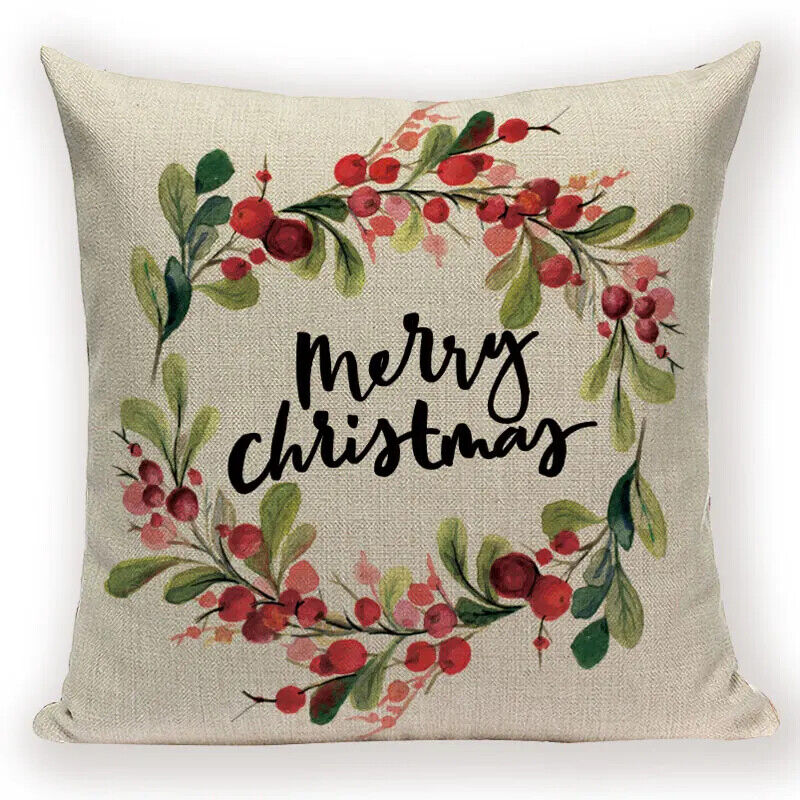 Weihnachtliche Kissenbezüge Weihnachtsdekorationen Kissen Christmas Geschenk