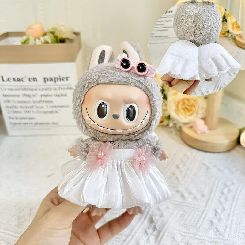 Nette Mini Plüsch Puppe Kleidung Outfit Zubehör für Idolpuppen